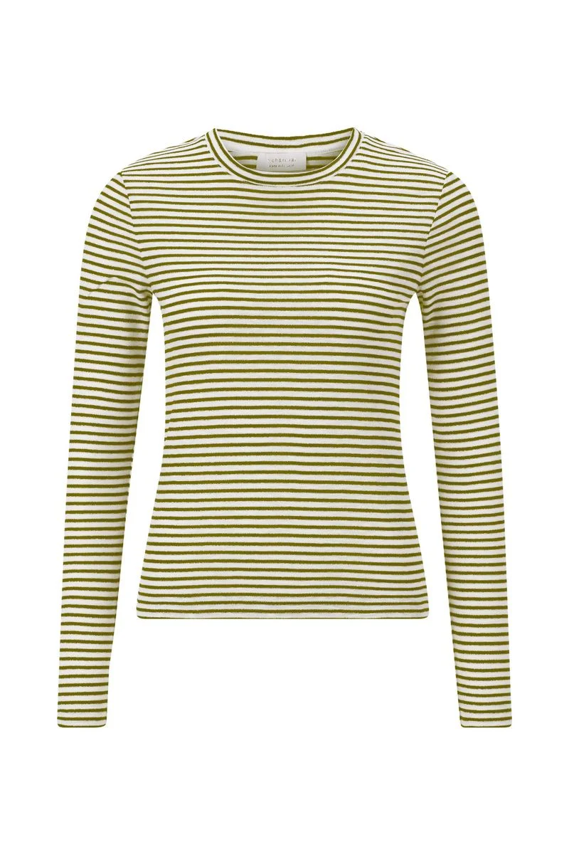 Organic Sparkle Striped Longsleeve