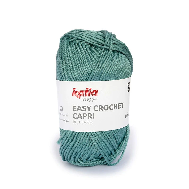 Katia Easy Crochet Capri 115 Mint-Türkis