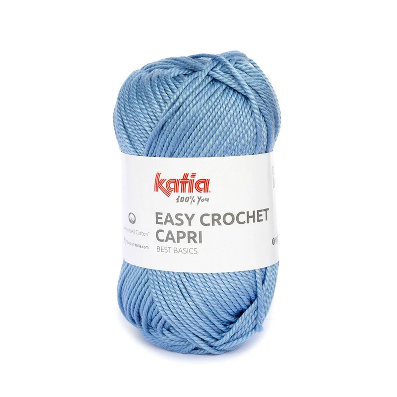 Katia Easy Crochet Capri 114 Hellblau