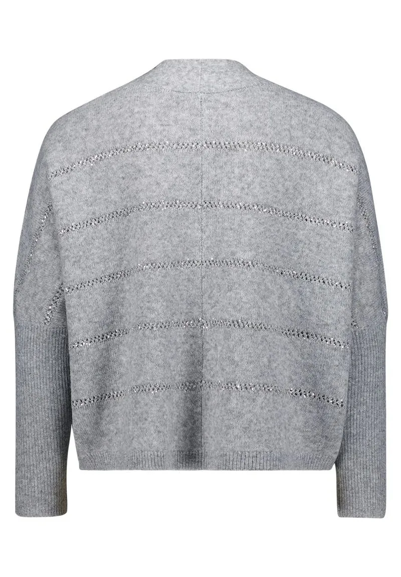 Feinstrickjacke