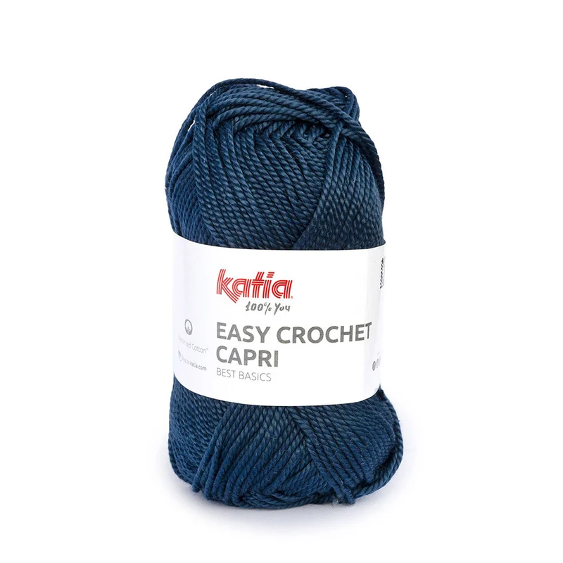 Katia Easy Crochet Capri 107 Dunkelblau