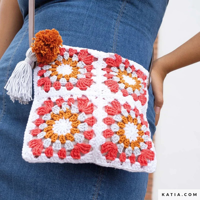 Katia Easy Crochet Capri 105, mittelgrau