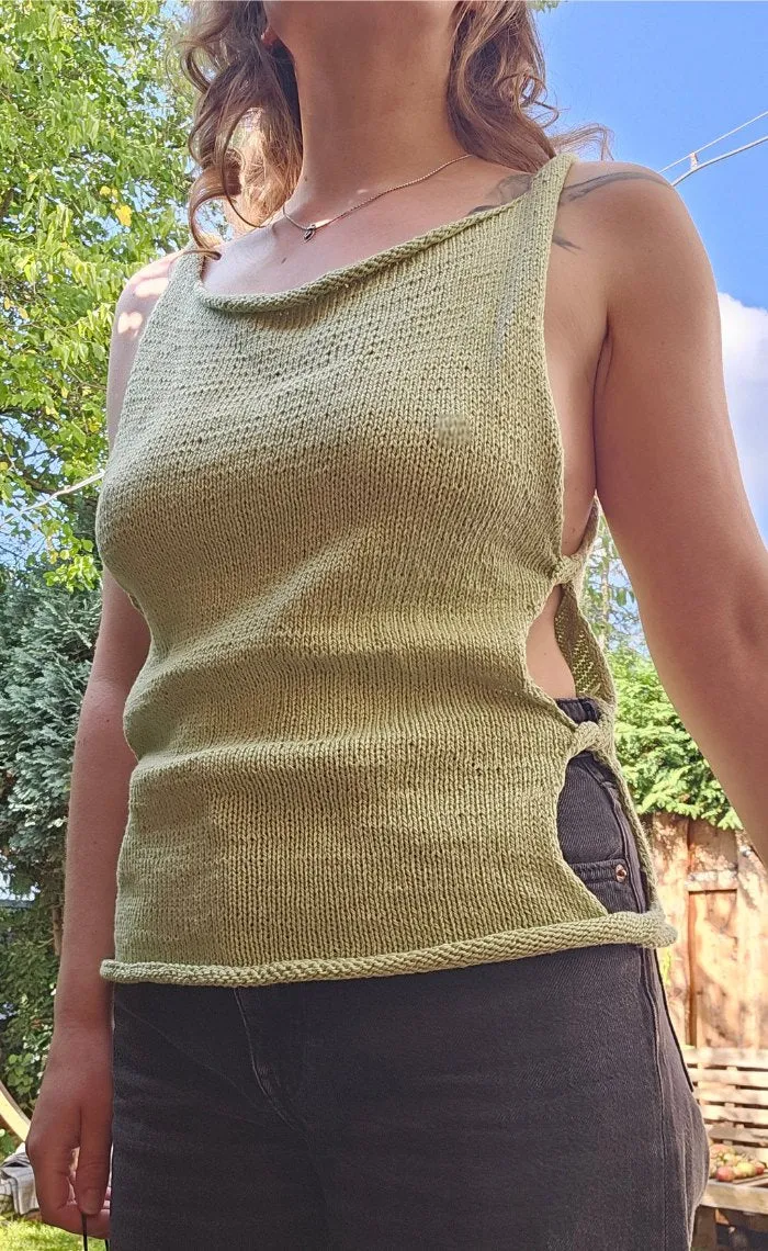 Twist Tanktop - SAMI - Strickset