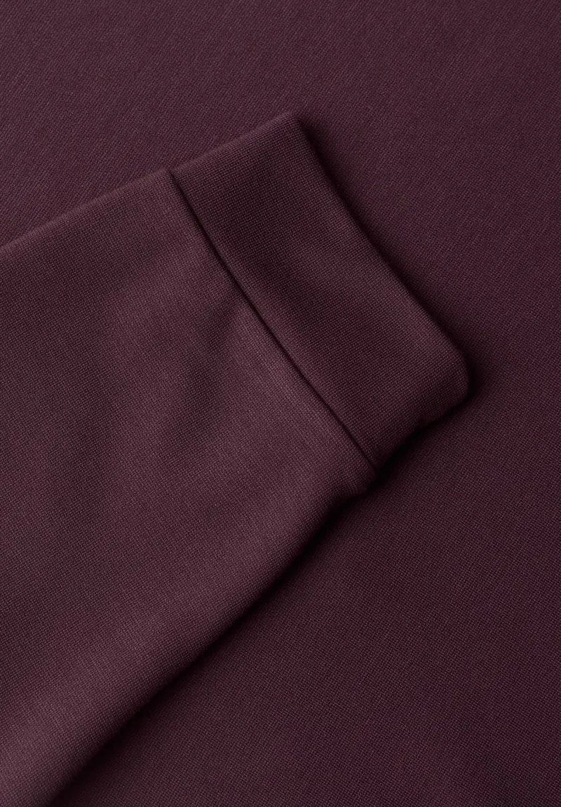 3/4-Arm Shirt mit Spitzenkante am Saum