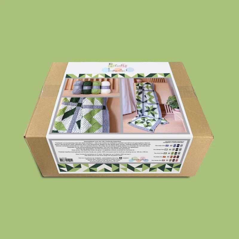Haakplein Häkelpaket CAL2026 „Perfectly Imperfect“ – „The Kind One“ 014.297
