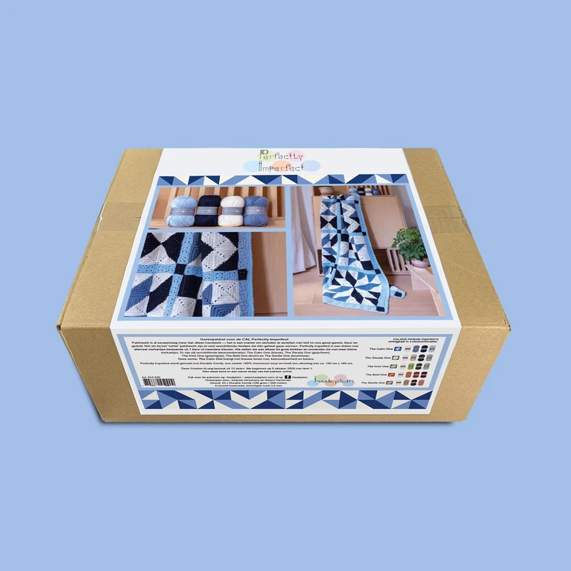 Haakplein Häkelpaket CAL2026 „Perfectly Imperfect“ – „The Calm One“ 014.295