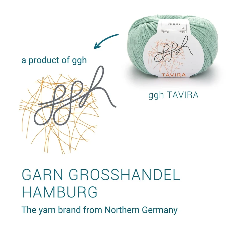ggh Tavira | 100% Baumwolle | 80m/50g | 034 - Blassgrün