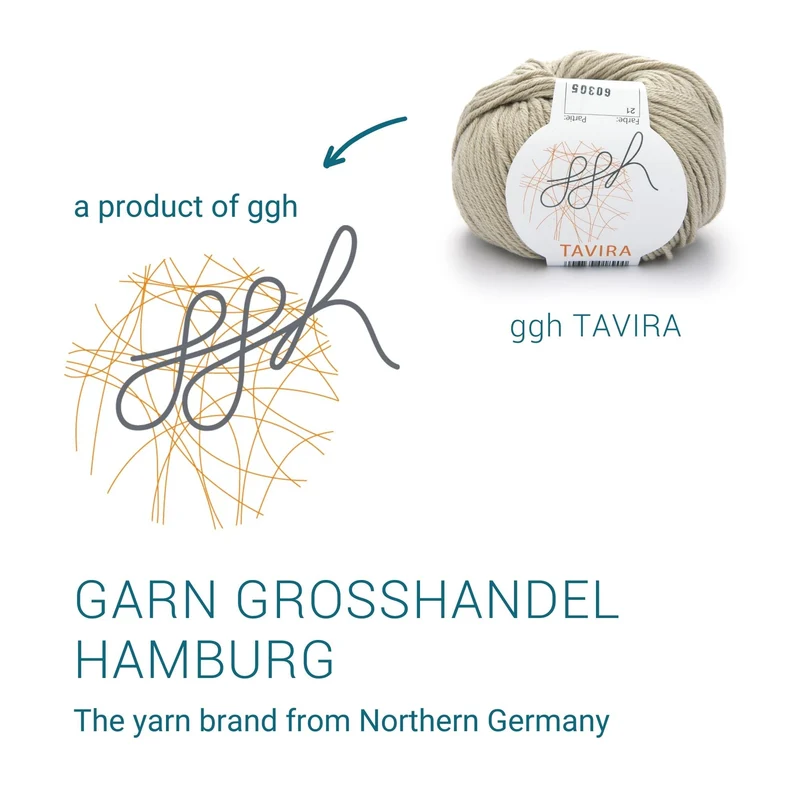 ggh Tavira | 100% Baumwolle | 80m/50g | 021 - Sand