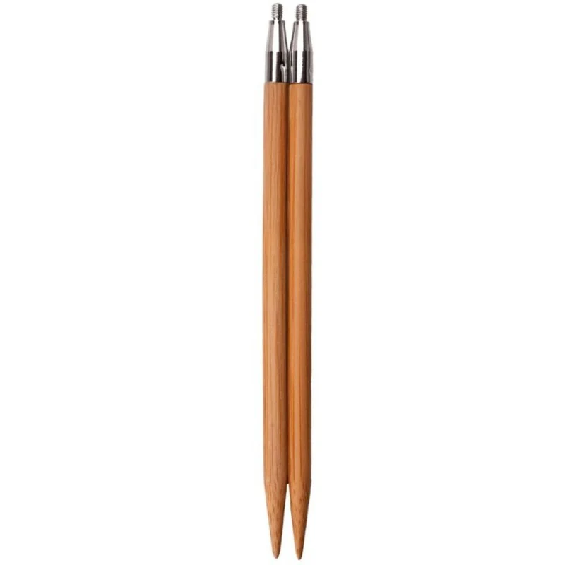 ChiaoGoo auswechselbare Nadelspitzen SPIN Bamboo Patina - 5,0mm, 10cm