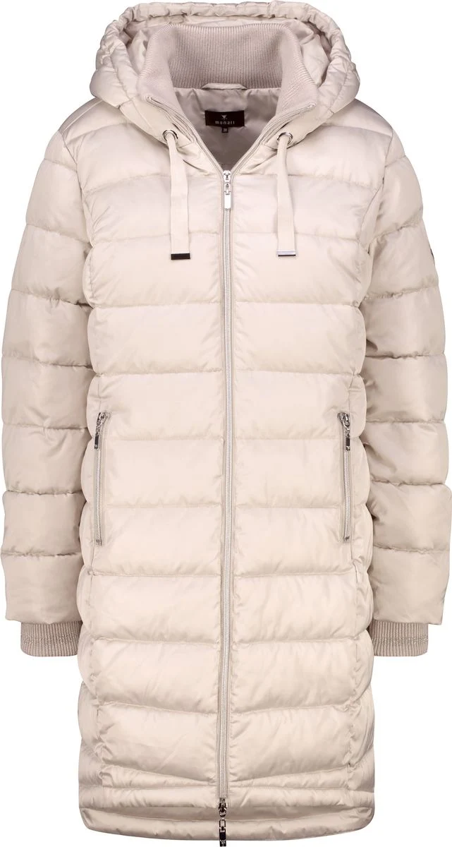 Steppmantel mit Lurex