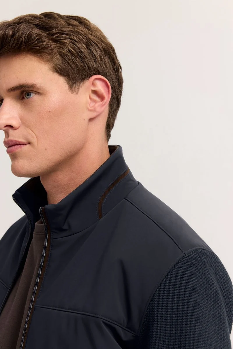 Herren Strickjacke