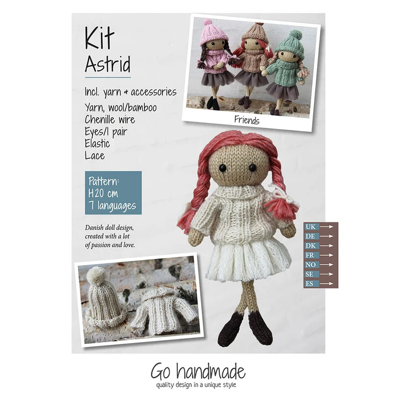 Go Handmade Strick-Set – Astrid 13040