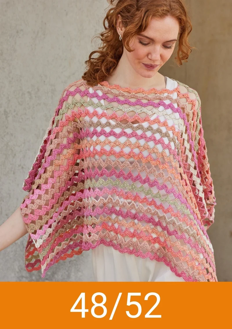 Häkelponcho Lumina