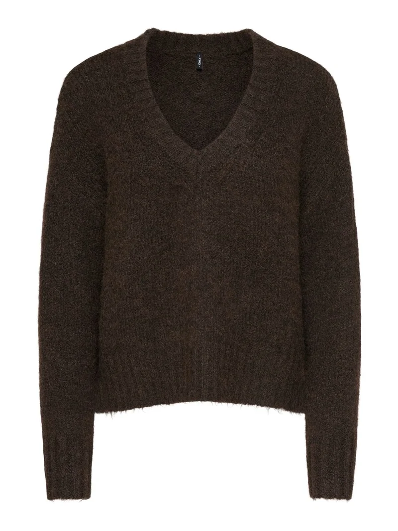 ONLFIONA LS LOOSE V-NECK KNT