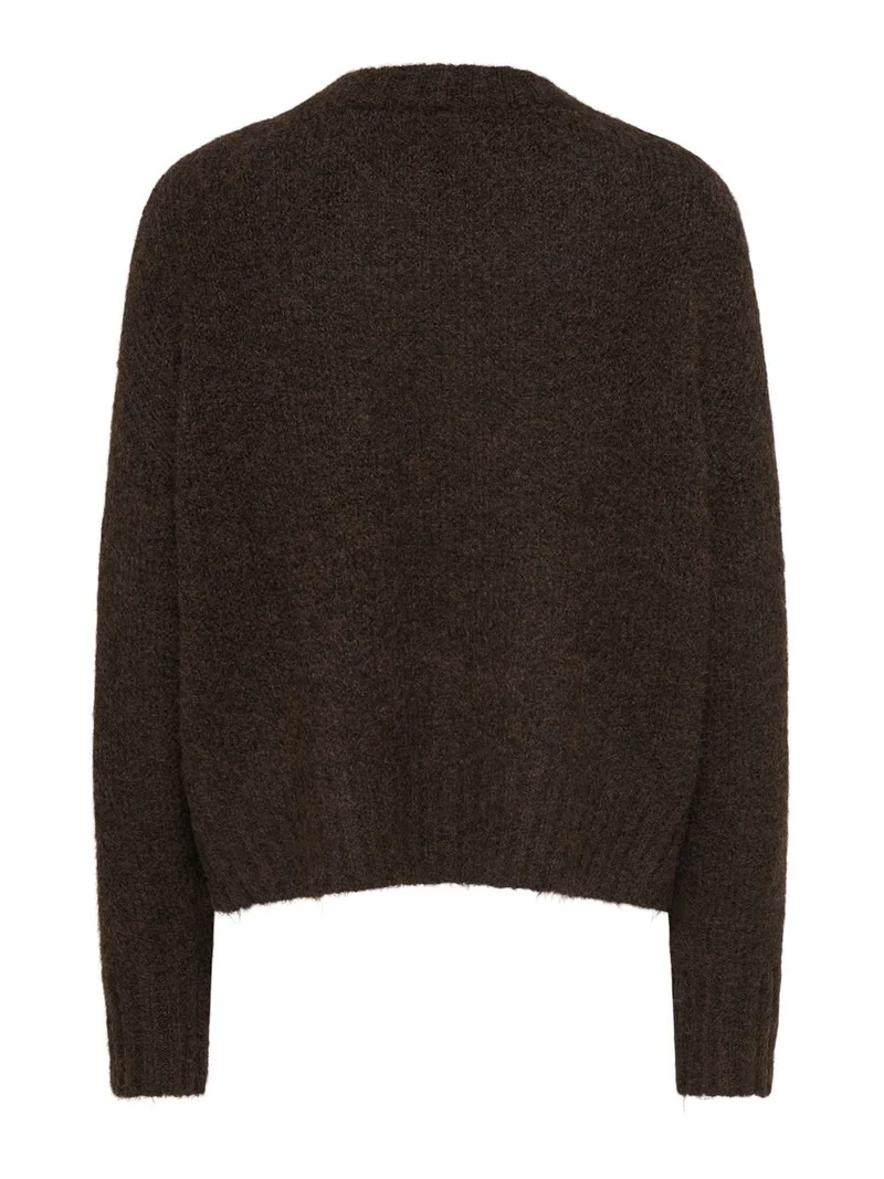 ONLFIONA LS LOOSE V-NECK KNT
