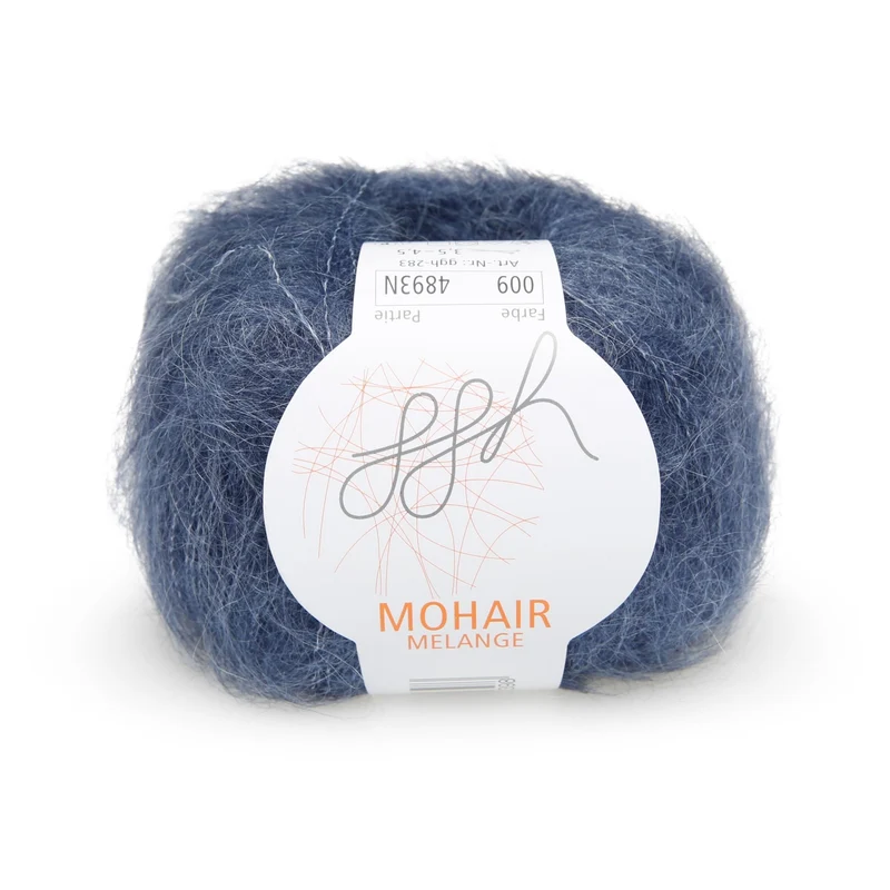 ggh Mohair Melange | 009 - Mittelblau