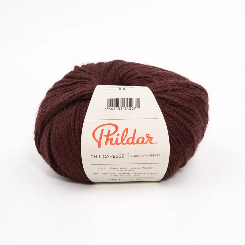 Phildar Phil Caresse 2345 Auburn-Braun