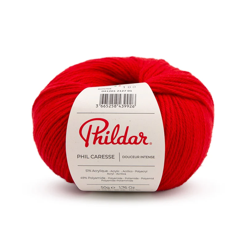 Phildar Phil Caresse 2127 Rot