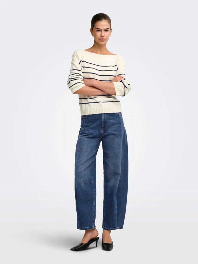 ONLKATIA LS BOATNECK CC KNT
