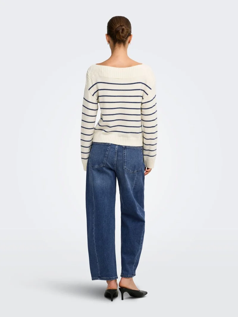 ONLKATIA LS BOATNECK CC KNT