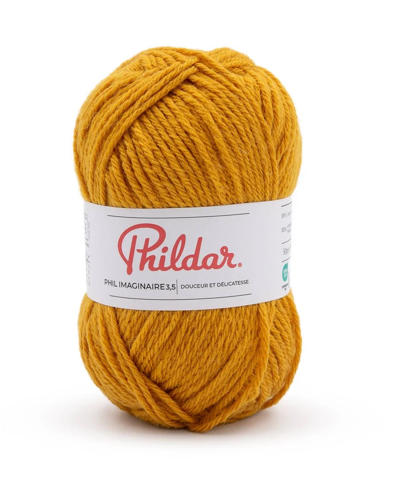 Phildar Phil Imaginaire 3,5 1019 Sunflower Yellow