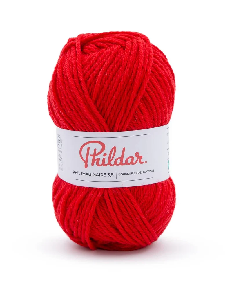 Phildar Phil Imaginaire 3,5 2459 Rot