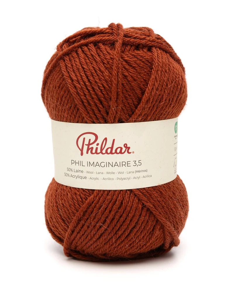 Phildar Phil Imaginaire 3,5 2333 Mahagoni