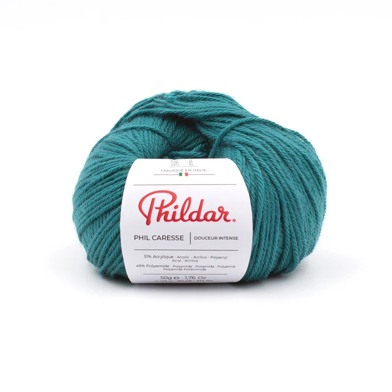 Phildar Phil Caresse 2099 Entenblau