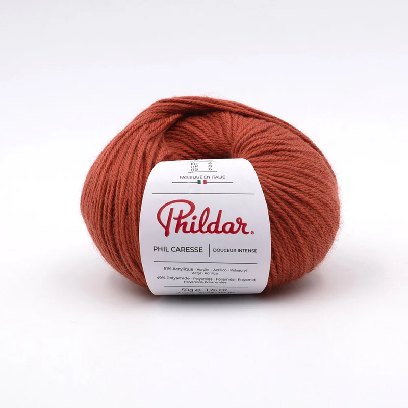 Phildar Phil Caresse 2033 Terrakotta
