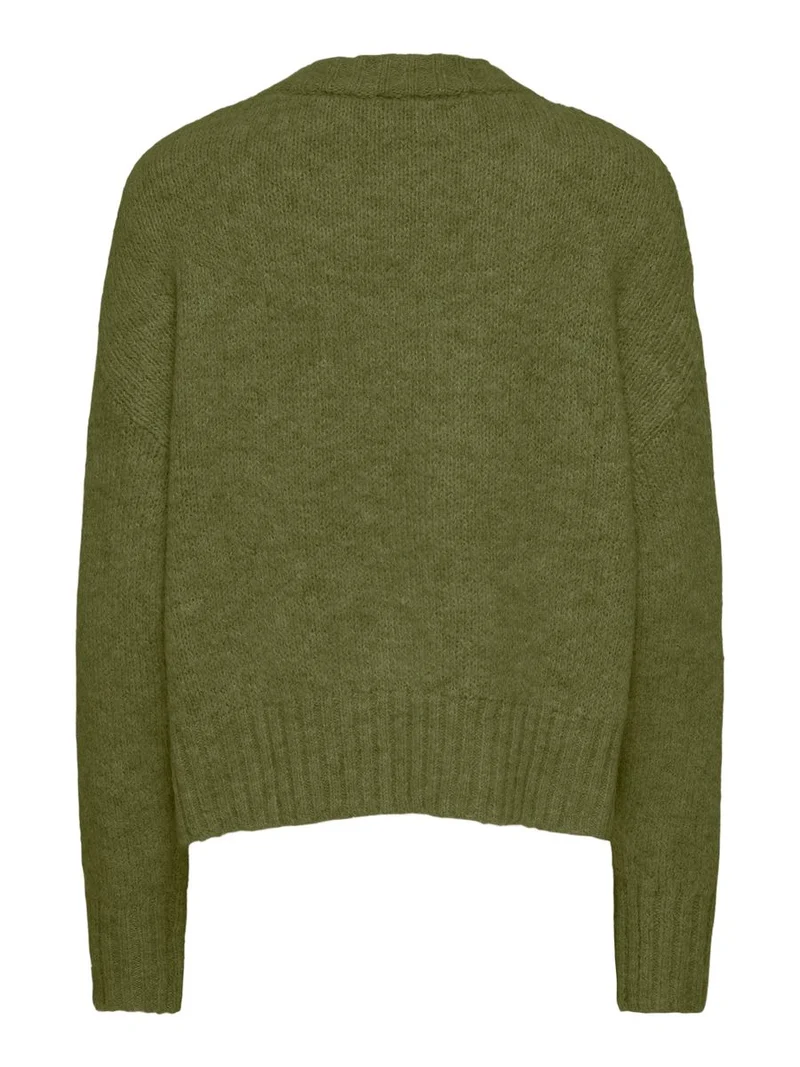 ONLFIONA LS LOOSE V-NECK KNT