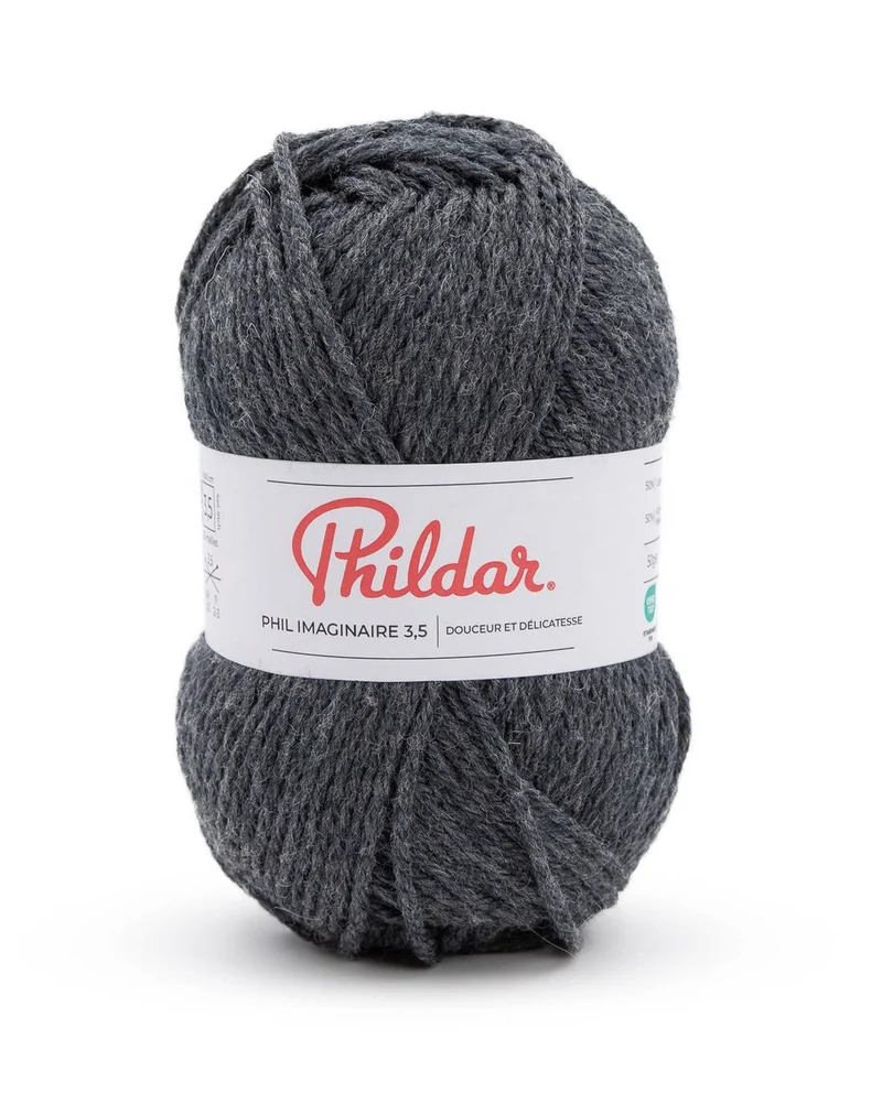 Phildar Phil Imaginaire 3,5 2011 Anthrazit