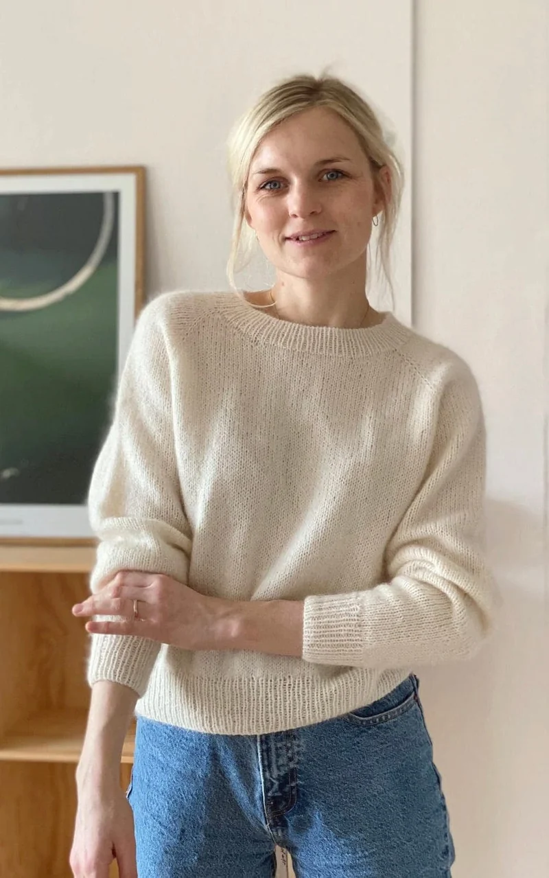 Kein Schnickschnack Pullover Damen - SUNDAY & TYNN SILK MOHAIR - Strickpaket