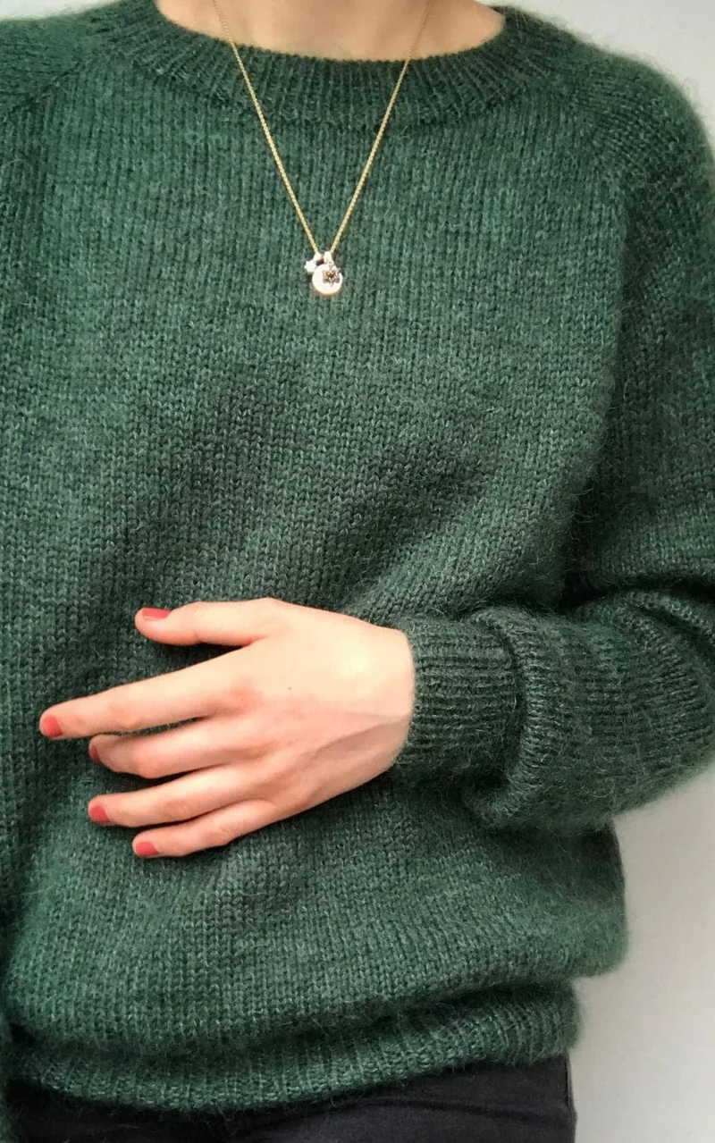 Kein Schnickschnack Pullover Damen - SUNDAY & TYNN SILK MOHAIR - Strickpaket
