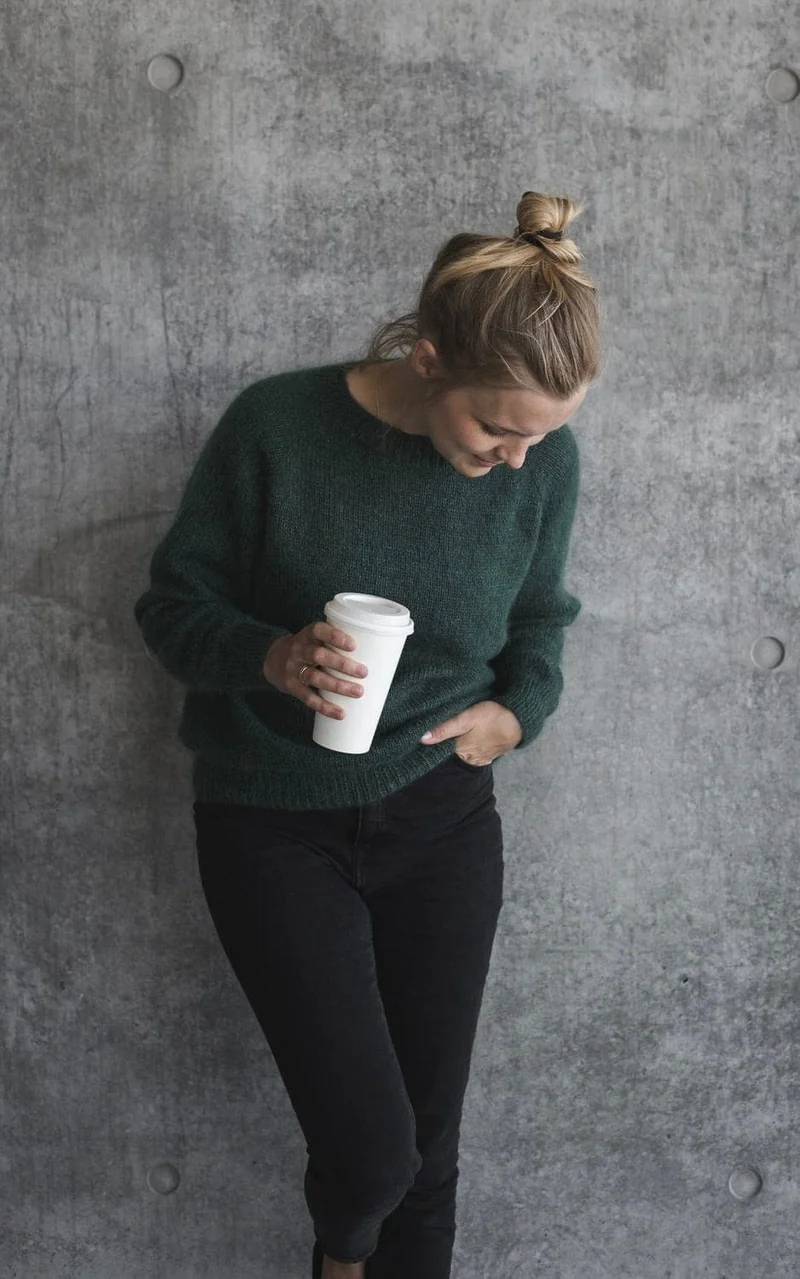 Kein Schnickschnack Pullover Damen - SUNDAY & TYNN SILK MOHAIR - Strickpaket