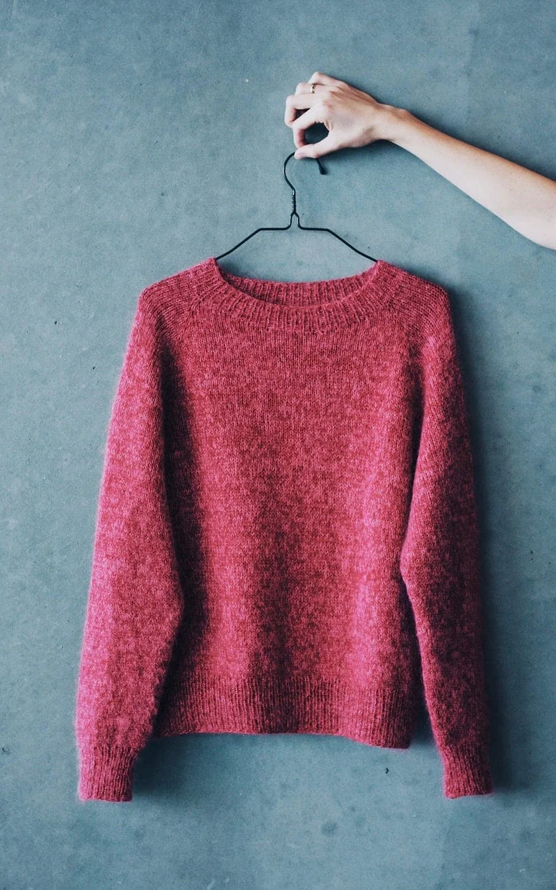 Kein Schnickschnack Pullover Damen - SUNDAY & TYNN SILK MOHAIR - Strickpaket