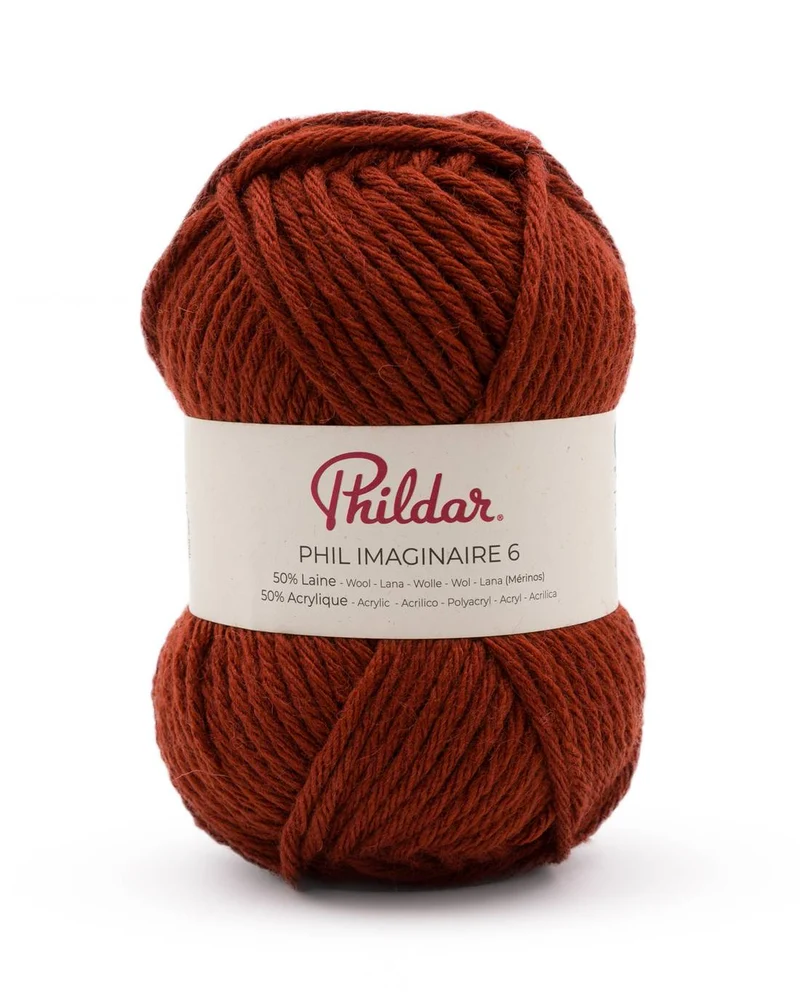 Phildar Phil Imaginaire 6 2333 Mahagoni