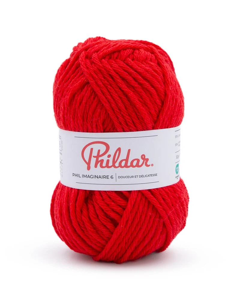 Phildar Phil Imaginaire 6 2459 Rot