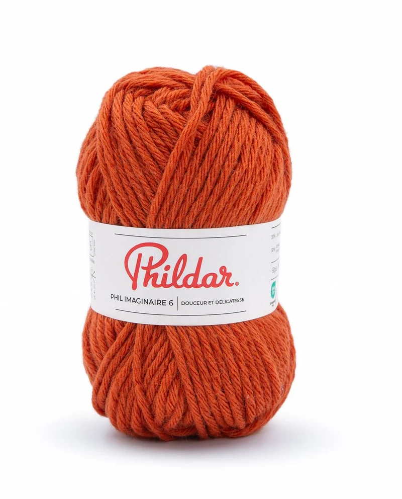 Phildar Phil Imaginaire 6 1396 Karottenorange