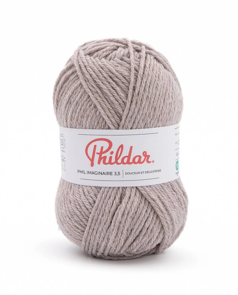 Phildar Phil Imaginaire 3,5 2122 Natural Tweed