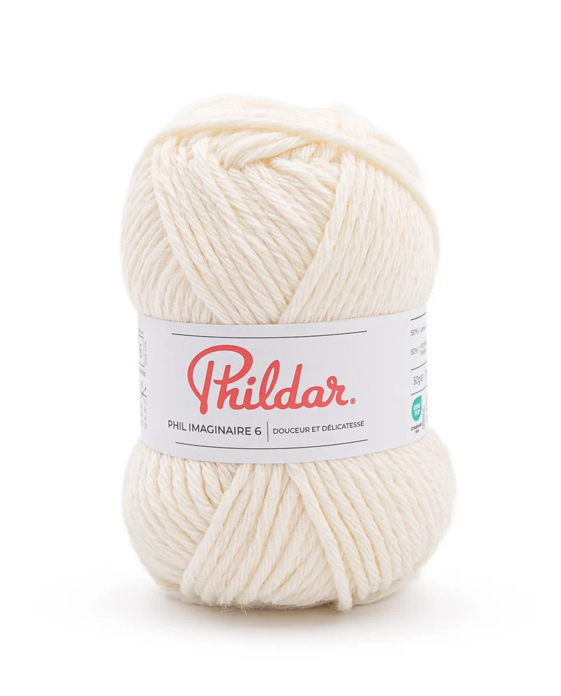 Phildar Phil Imaginaire 6 2359 Naturweiß