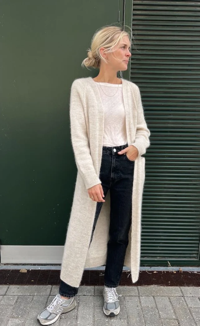 Keine Schnickschnack Strickjacke - TYNN PEER GYNT & TYNN SILK MOHAIR - Strickpaket