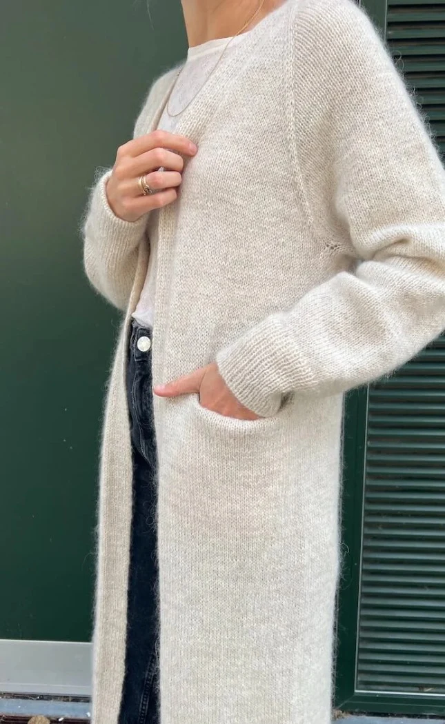Keine Schnickschnack Strickjacke - TYNN PEER GYNT & TYNN SILK MOHAIR - Strickpaket