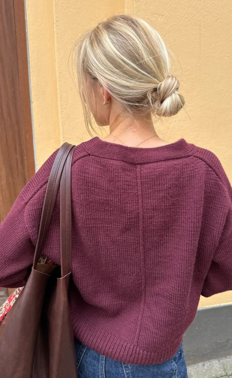 Scarlet Cardigan - DOUBLE SUNDAY - Strickpaket
