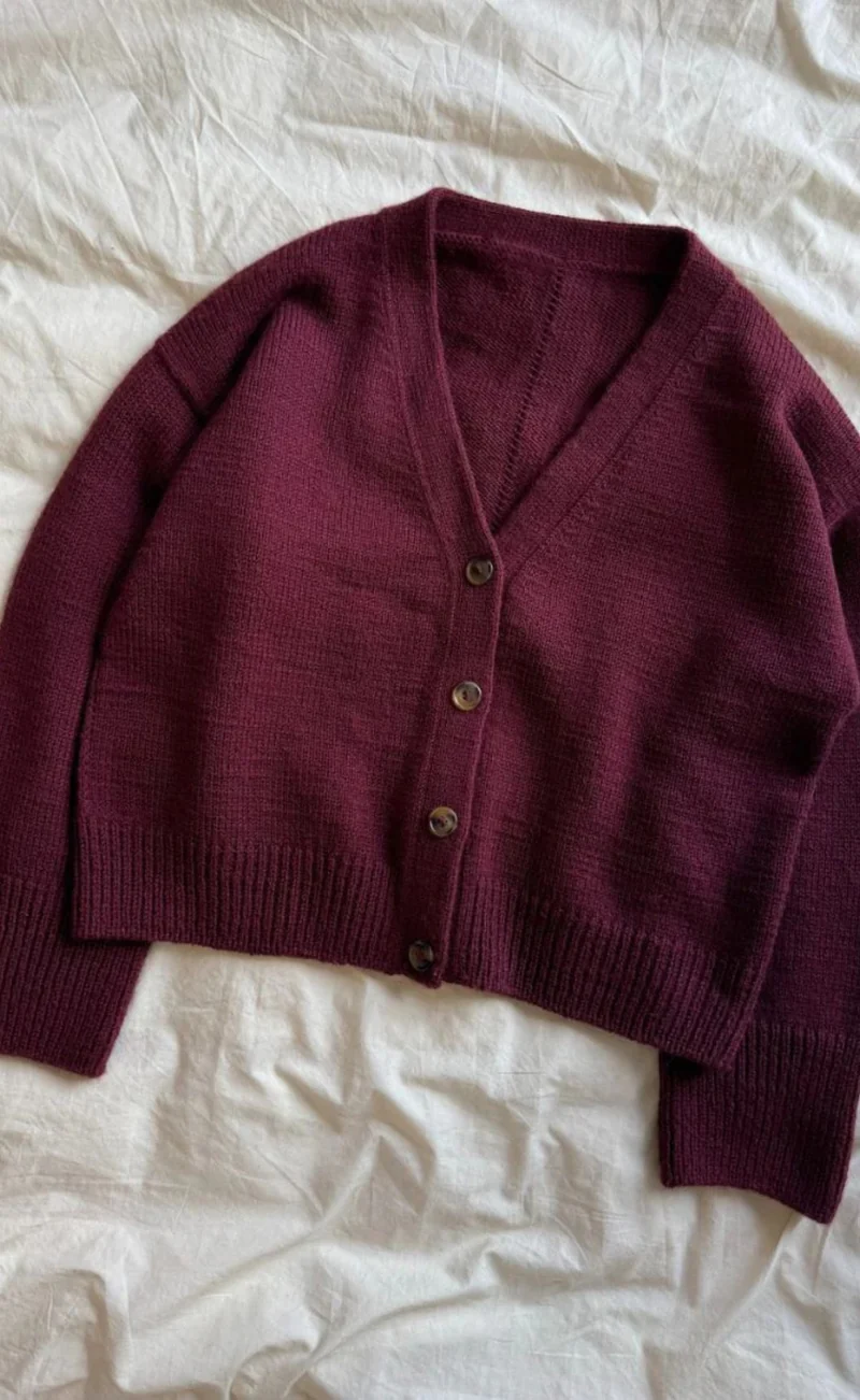 Scarlet Cardigan - DOUBLE SUNDAY - Strickpaket