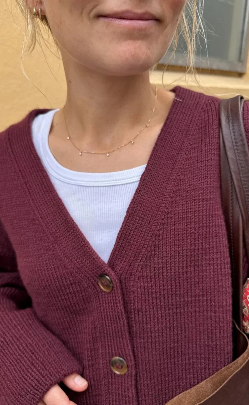 Scarlet Cardigan - DOUBLE SUNDAY - Strickpaket