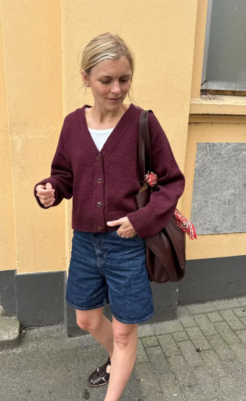 Scarlet Cardigan - DOUBLE SUNDAY - Strickpaket