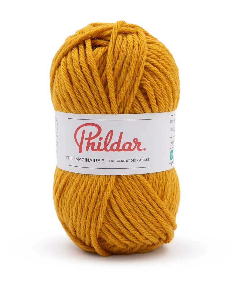 Phildar Phil Imaginaire 6 1019 Sonnenblumengelb