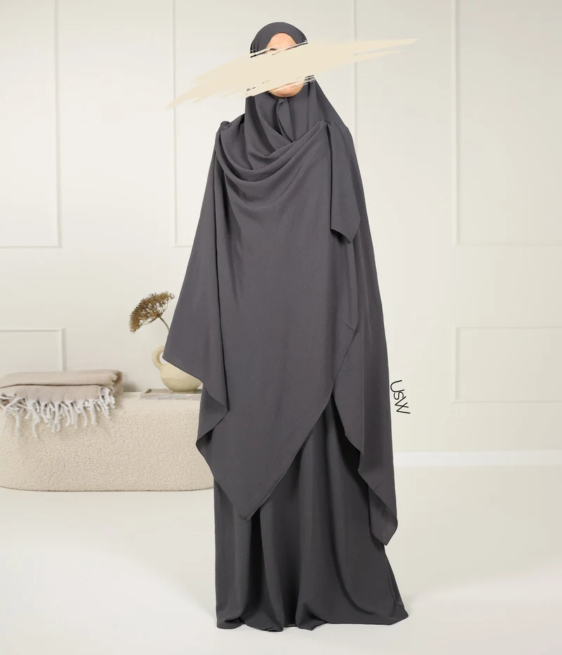Hijab XXL Jaz - 125*200 - Graphit