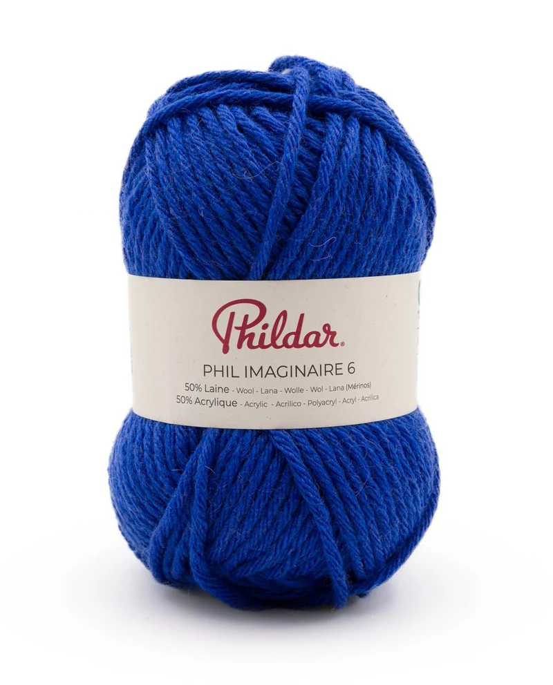 Phildar Phil Imaginaire 6 1297 Ultramarinblau