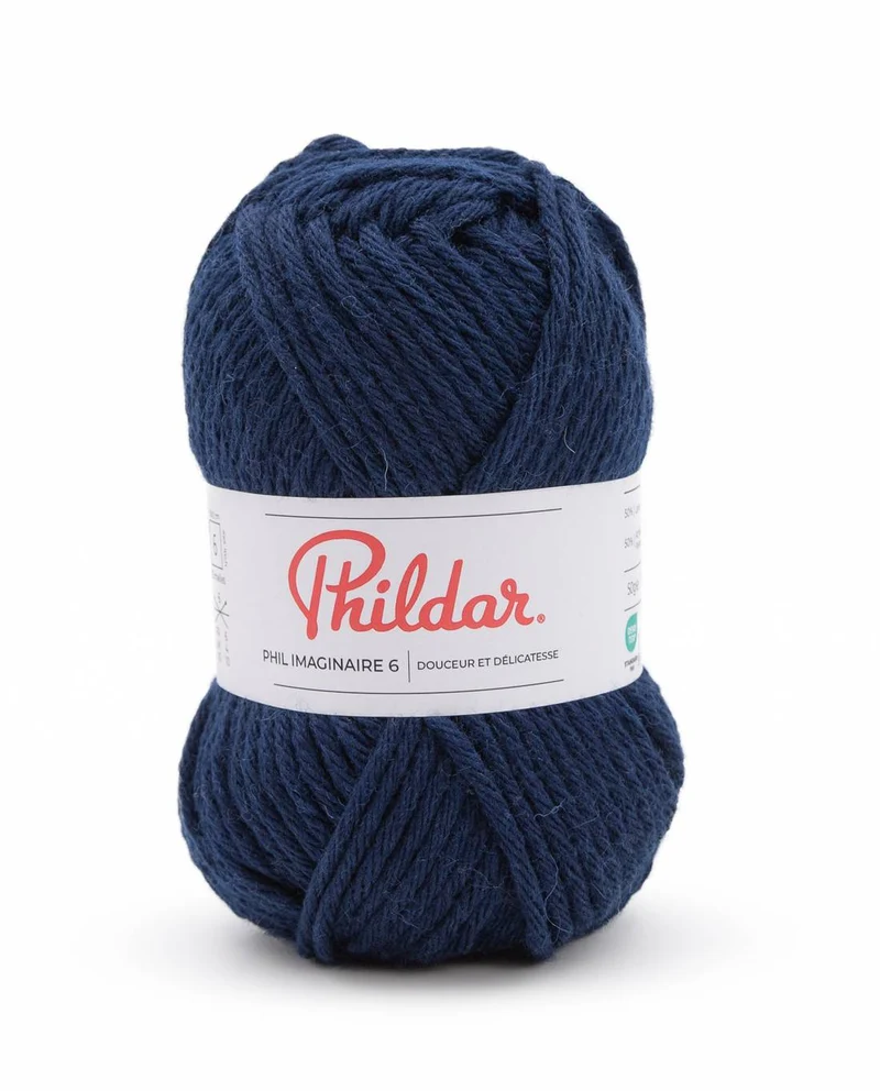 Phildar Phil Imaginaire 6 1446 Marineblau